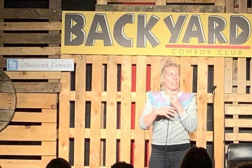 Sara Pascoe at Backyard Comedy Club