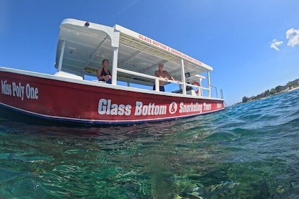 Glass Bottom Boat and Snorkelling Experience in Montego Bay