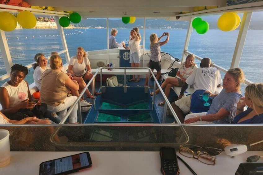 Glass Bottom Boat and Snorkeling Experience in Montego Bay