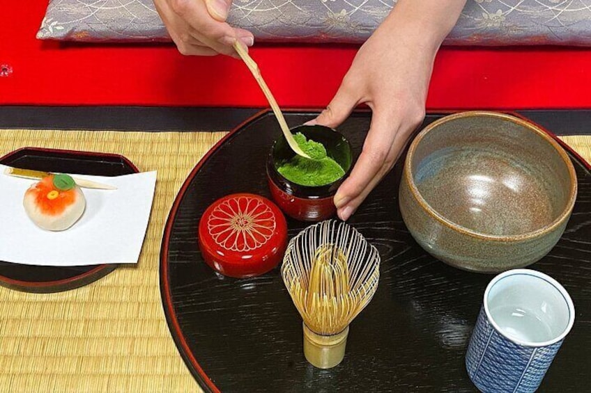 Kyoto Kiyomizi Tea Ceremony with Scenic Garden Views