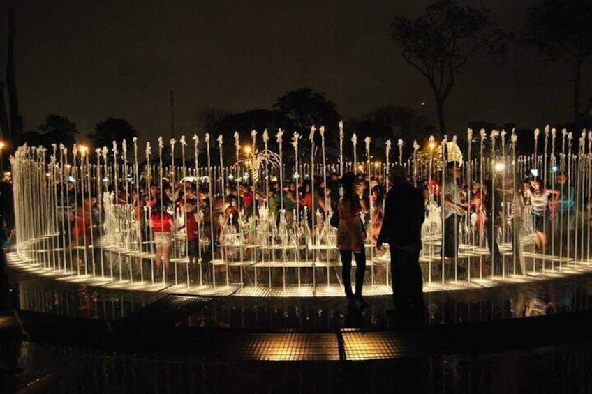 Magical Night Water Circuit in Lima