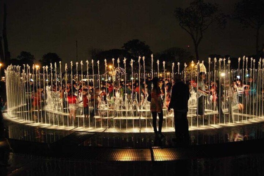 Magical Night Water Circuit in Lima