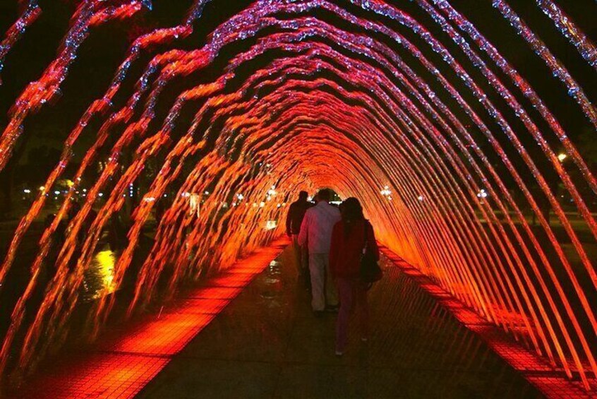 Magical Night Water Circuit in Lima