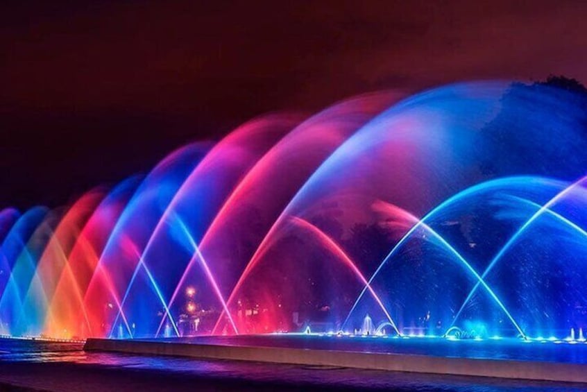 Magical Night Water Circuit in Lima