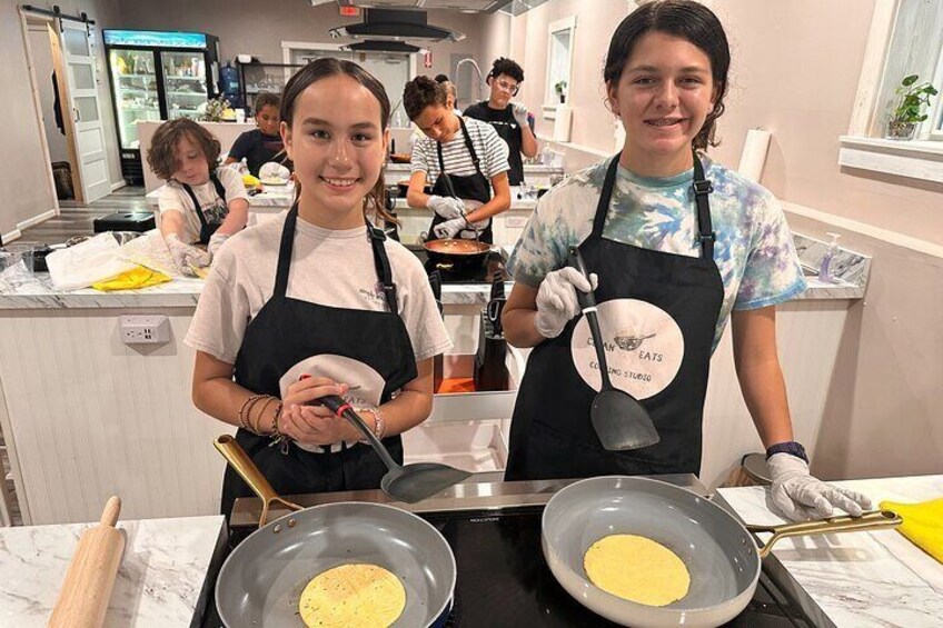 Families love our cooking classes