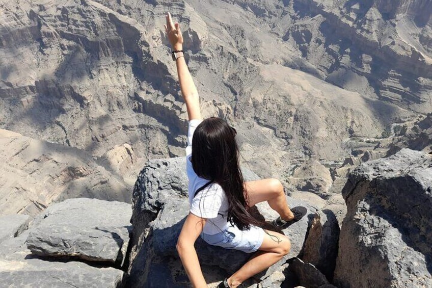 The Balcony walk and Oman Grand Canyon Tour