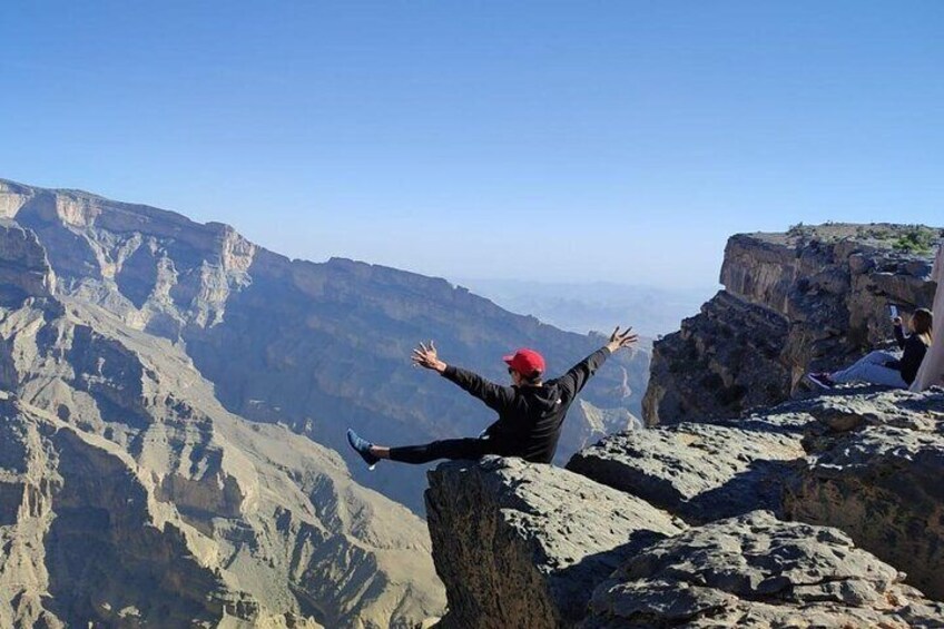 The Balcony walk and Oman Grand Canyon Tour