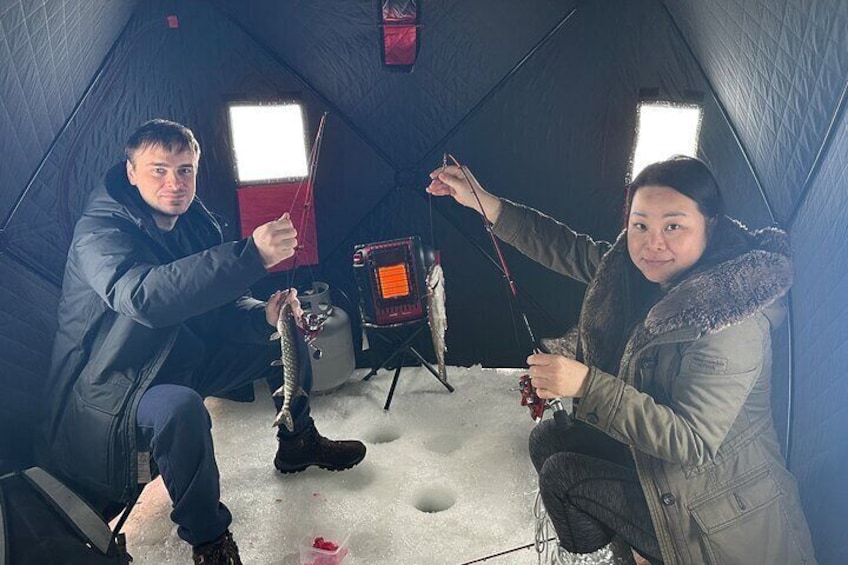 Ice Fishing in Fairbanks