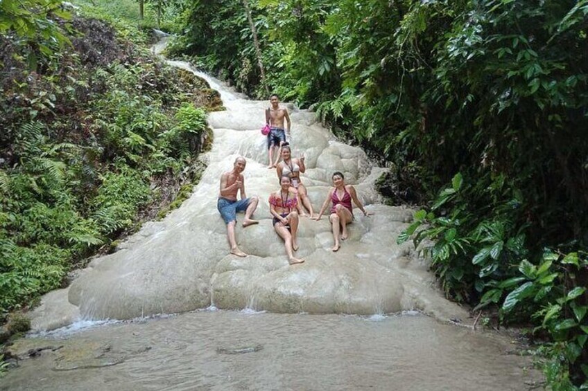 Sticky Waterfall is renowned for its limestone formations that produce a naturally sticky effect, making it a captivating place to visit.