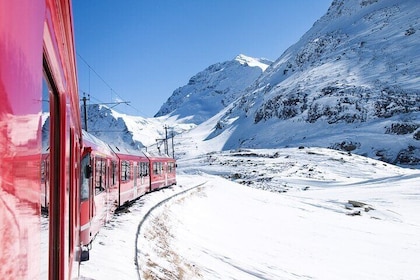 Bernina Express Private Tour from Milan