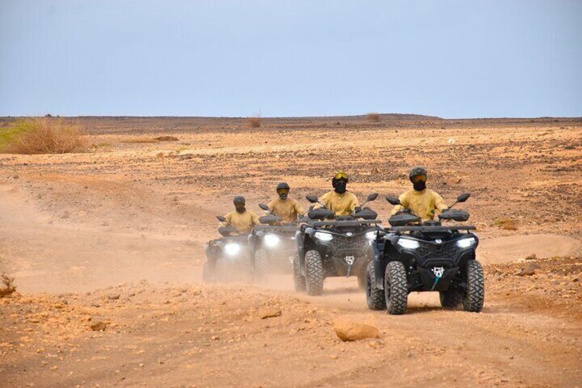 Quad Adventure Tour in North Boa Vista 