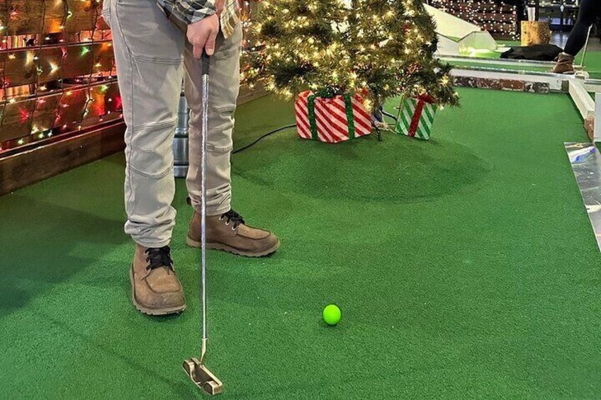 Holiday Mini Golf Experience in Lake Tahoe