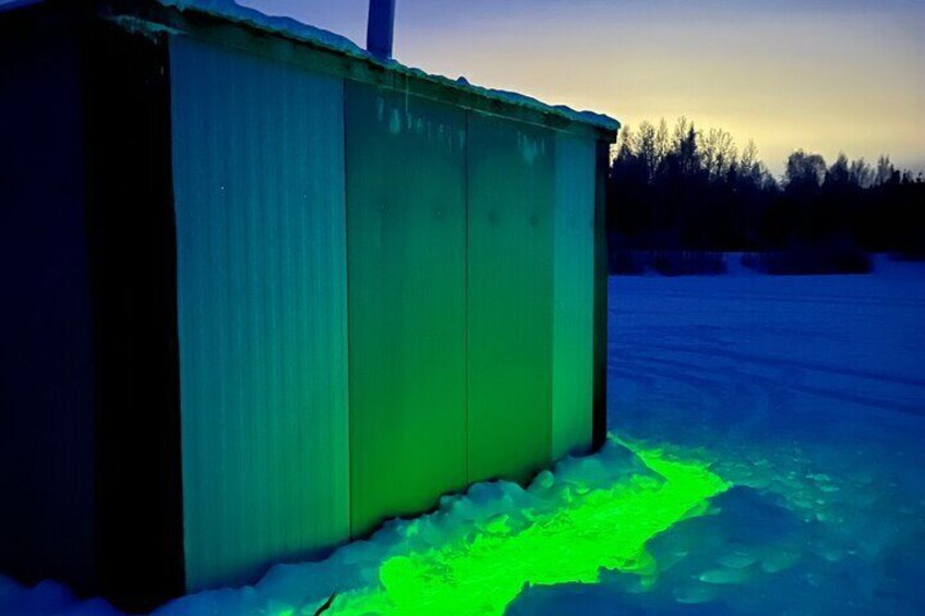 Fairbanks Ice Fishing with Transportation