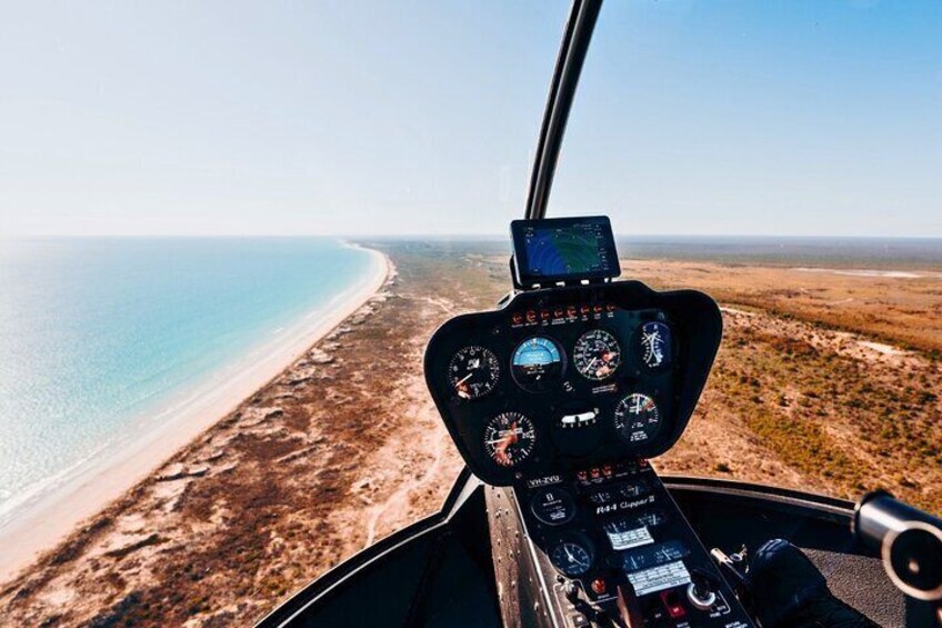 Broome's Cliffs & Coast: 60-Minute Scenic Helicopter Experience