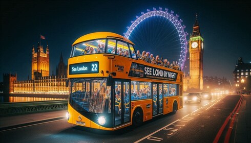 See London Christmas Lights Open-Top Bus. NOW BOOKING 2025