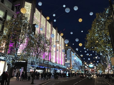 See London Christmas Lights Open-Top Bus