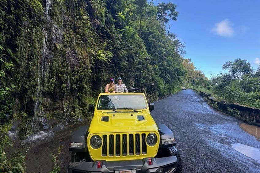 Private Road to Hana Maui Open-Air Jeep Tour