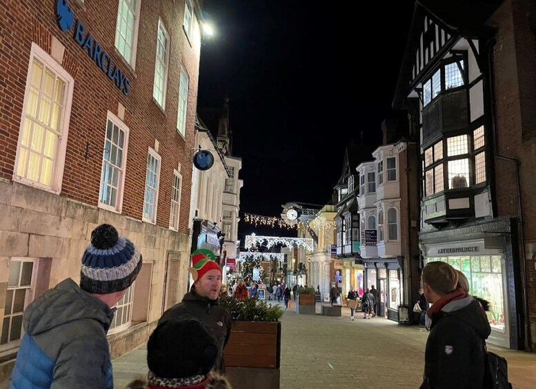 Picture 1 for Activity Winchester: Guided Christmas Walk with Mulled Wine