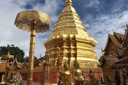 Private Doi Suthep Temple Handicraft Center and Sticky Waterfall