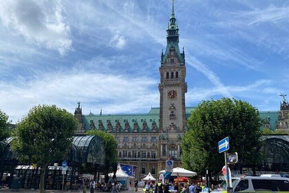 Private Hamburg City Self-Guided Walking Tour with Escape Game