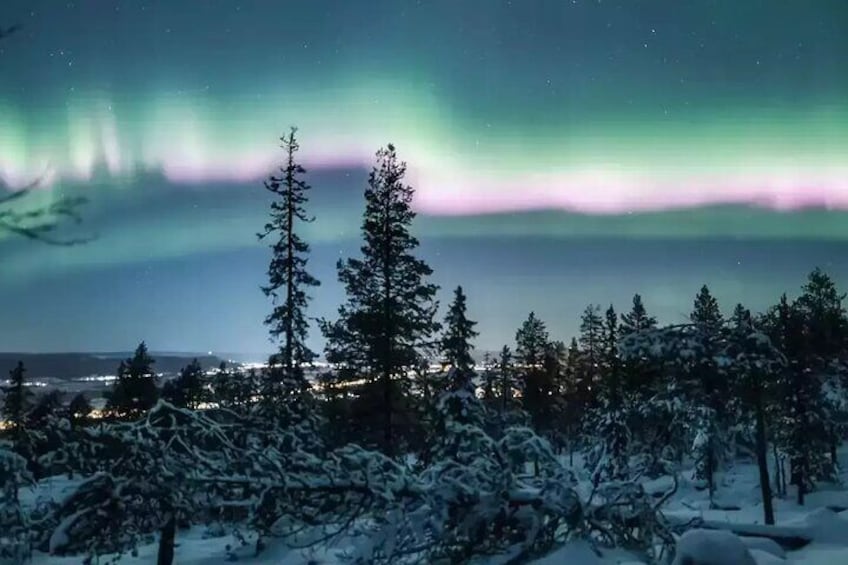 Night Hiking in Rovaniemi