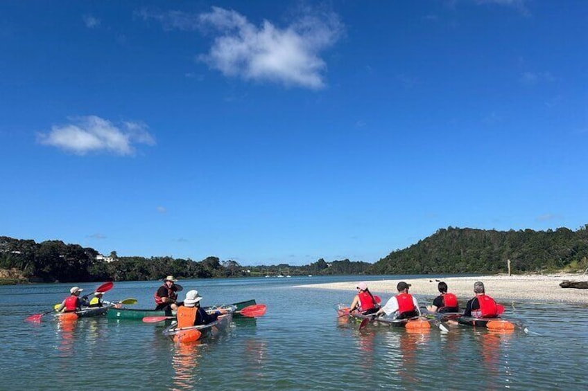 Sea Your Bottom. Clear Bottom Kayak Adventure