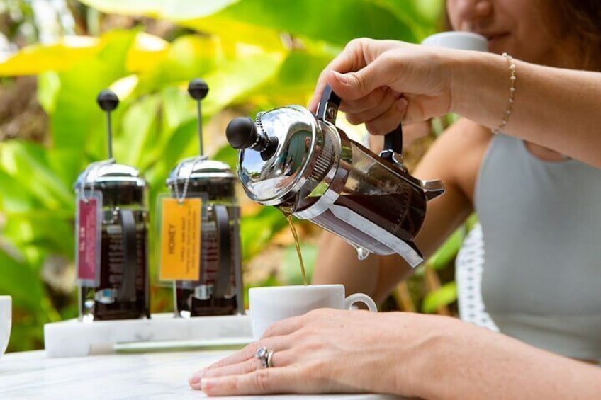 Kona Coffee Tasting on Oahu Hawaii