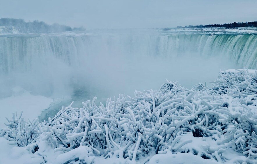 From Toronto: Winter Tour of Niagara Falls with Attractions