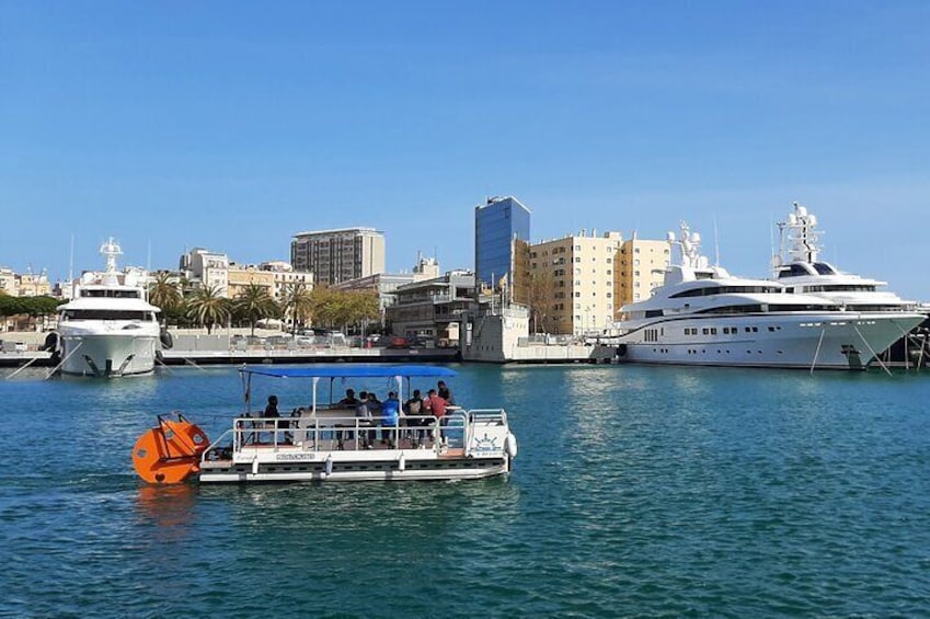 Private Barcelona Water Beer Bike Tour