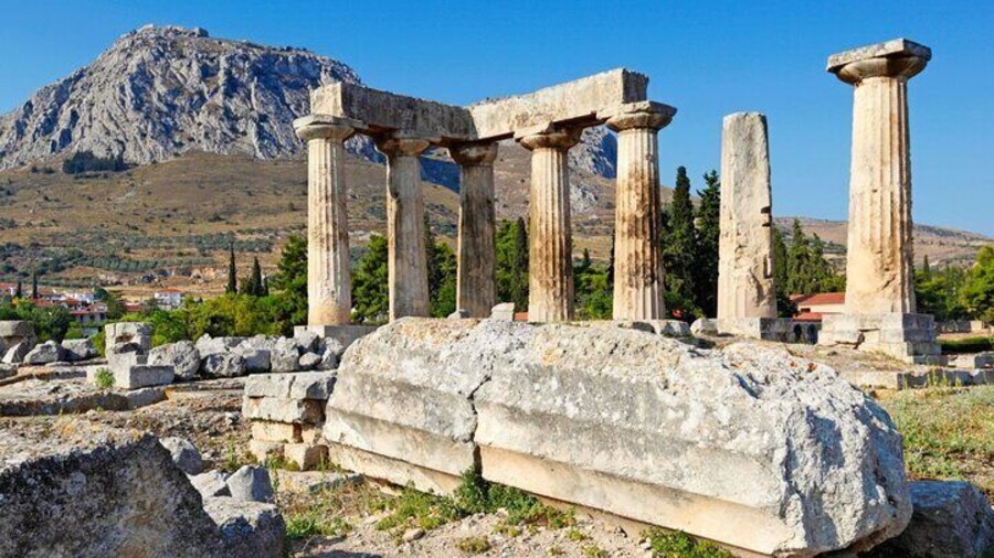 Ancient Corinth and the Corinth Canal Half Day Tour
