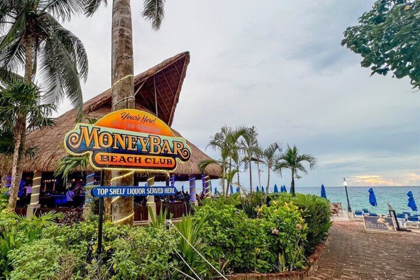 Money Bar Day Pass with Snorkel & Mexican Lunch