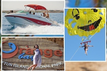 Orange Island with a Private Speedboat & Parasailing - 哈爾加達