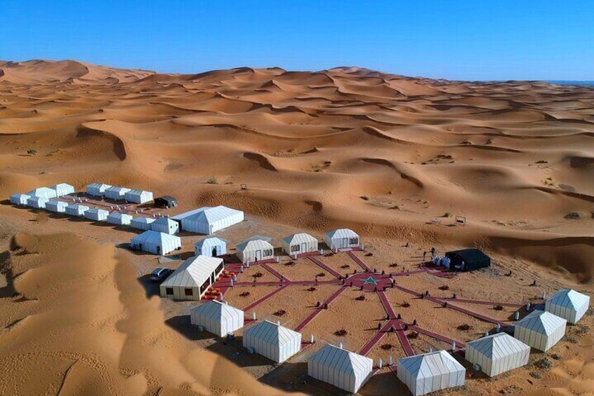 3 Days Shara Merzouga Luxury Camp Finich in Marrkach