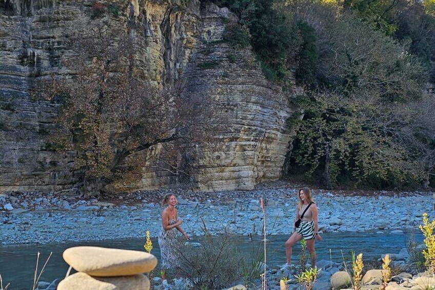 Private Osum Canyon and Bogove Waterfall Tour in Berat