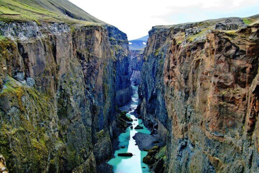 The magnificent Hafrahvammagljúfur