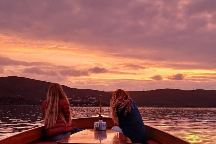 Knysna Lagoon Sunset Cruise aboard Coquette 