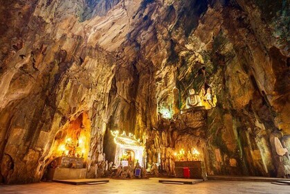 Marble Mountains, Monkey Island ,Hell Cave & DaNang Private Night