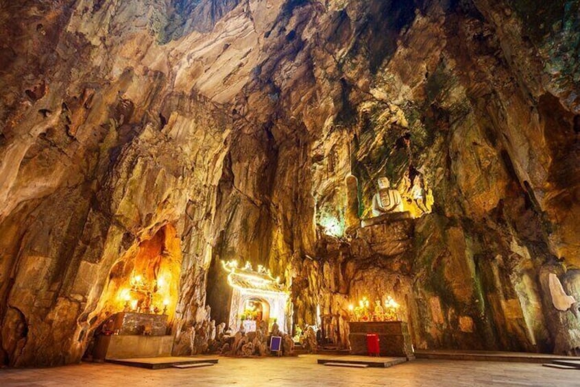 Marble Mountains, Monkey Island, Hell Cave, Da Nang Priavte Night tour