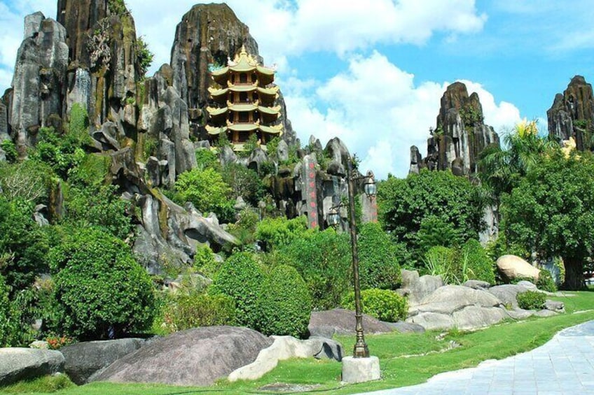 Marble Mountains, Monkey Island, Hell Cave, Da Nang Priavte Night tour