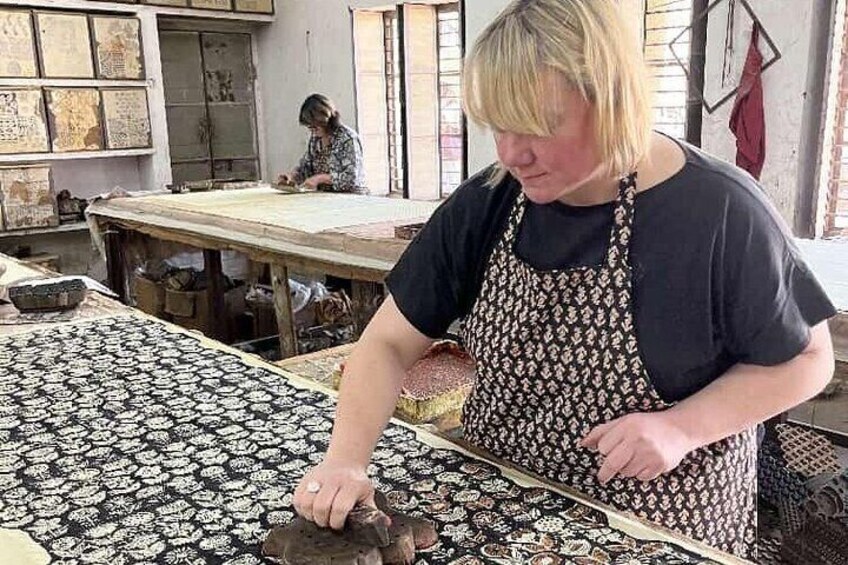 Tour of Block Printing Workshop