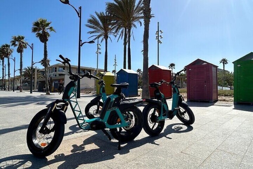 Valencia all in one beaches old town city of arts by e-bike.