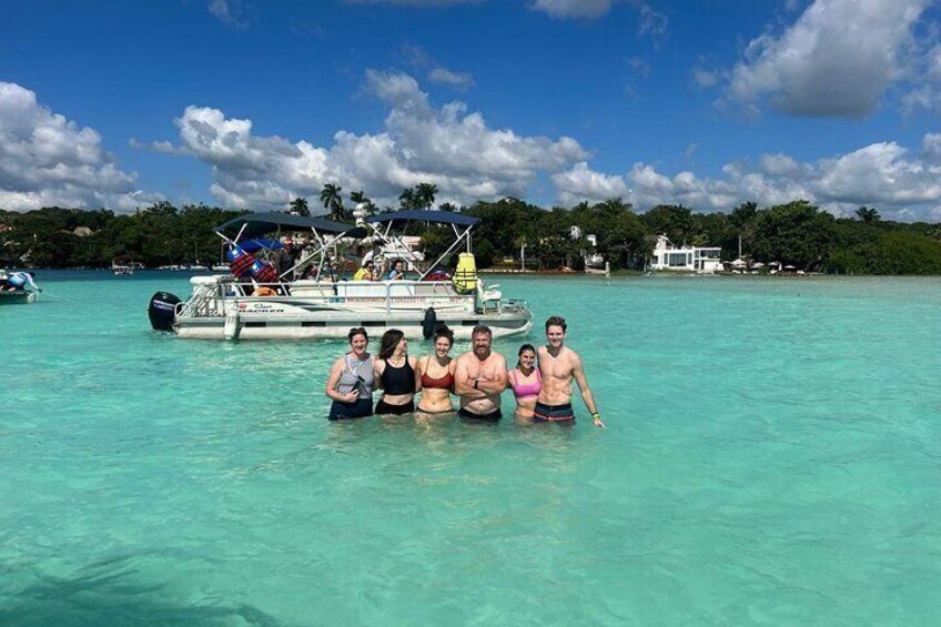 Bacalar Seven Color Lagoon Boat Tour