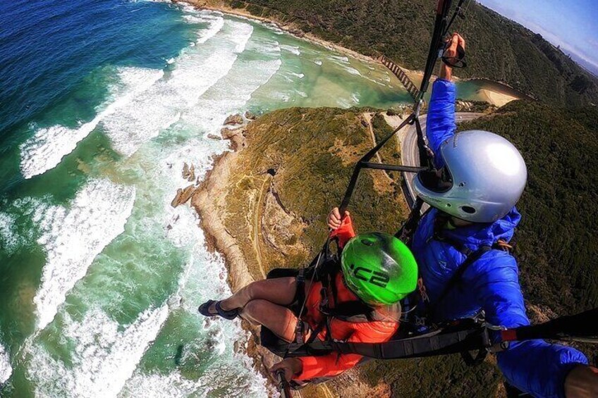 Dolphin paragliding tandem flights - Wilderness and Sedgefield