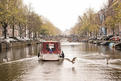 Tour privado en barco por los canales de Amsterdam