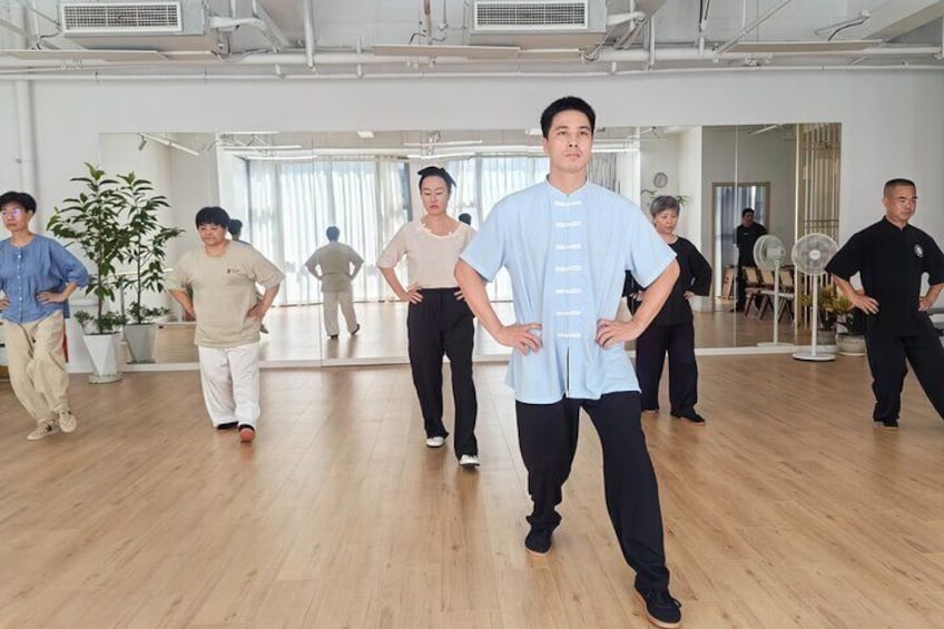 Chinese Kung Fu Class with Tai Chi Shaolin Boxing and Qigong