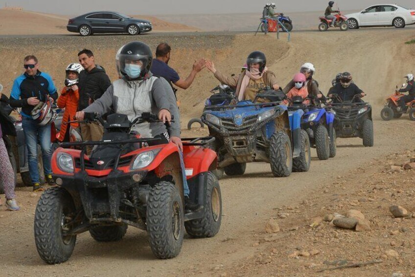 Agafay Desert Quad Ride with Guitar Show 