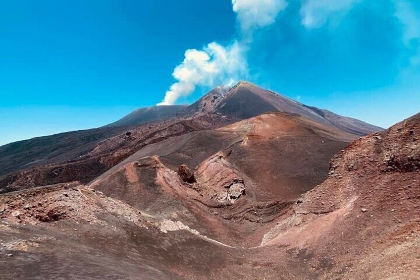 Etna Private Tour From Giardini Naxos and Taormina