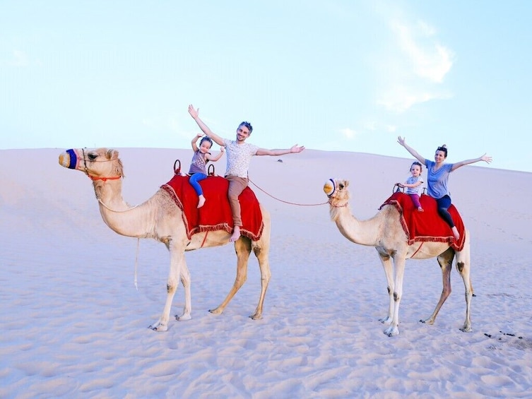 Morning Desert Safari on Sharing Basis in Abu Dhabi