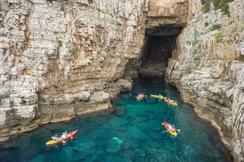 Private Blue Cave Snorkeling and Swimming Tour