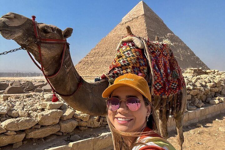 VIP Inclusive Private Giza Pyramids Sakkara Memphis Lunch